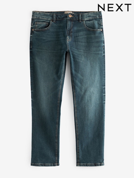 Mid Tint Straight Fit Authentic Stretch Denim Jeans (U76152) | £30