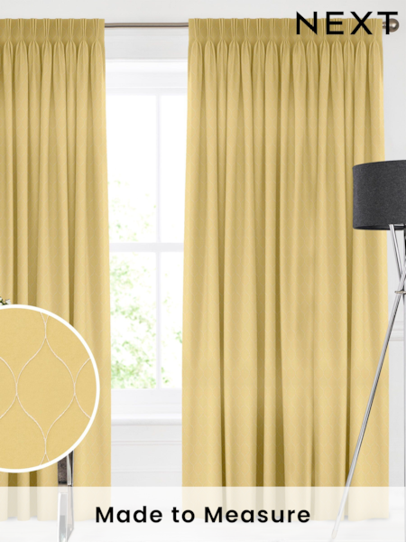 Apple Green Salli Made To Measure Curtains (U76178) | £100