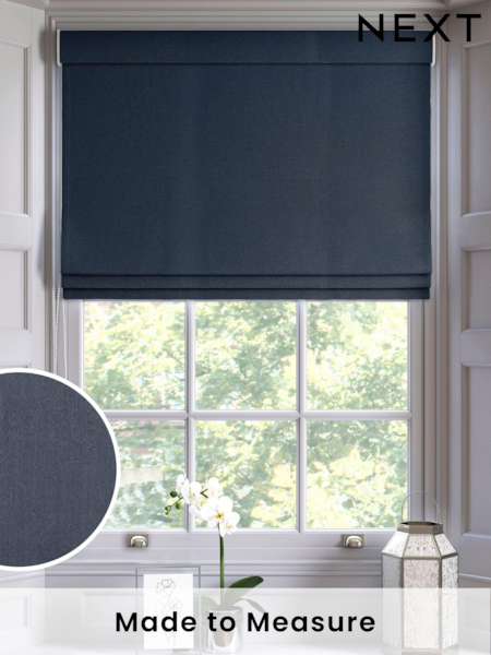 Blue Trella Made To Measure Roman Blind (U76683) | £79