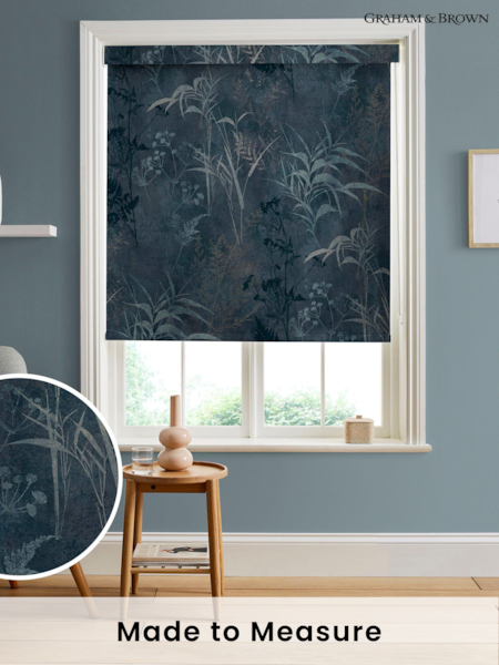 Graham & Brown Blue Restore Made to Measure Roller Blind (U77975) | £58