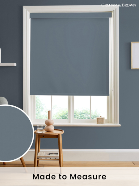 Graham & Brown Blue Benjamin Made to Measure Roller Blind (U78003) | £58