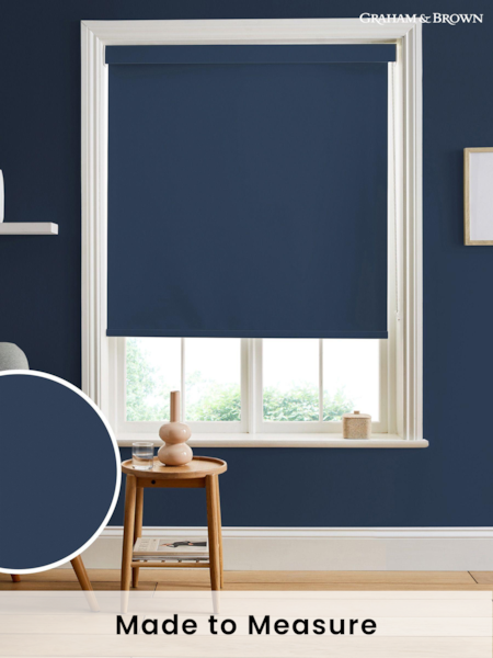 Graham & Brown Blue Rhapsody Made to Measure Roller Blind (U78111) | £58