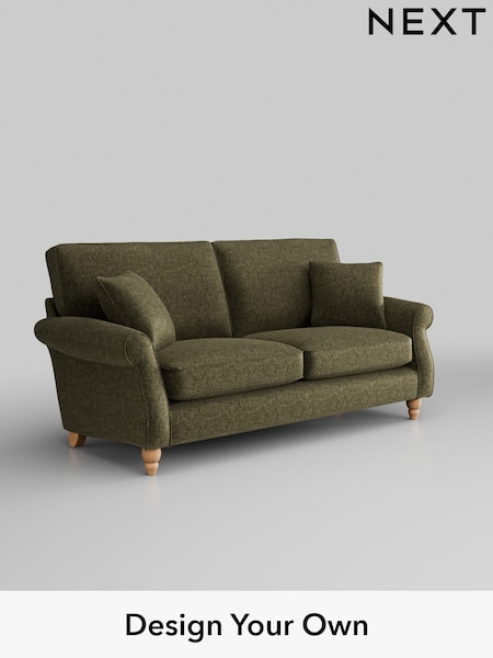 Plush Chenille/Moss Green Ashford (U79385) | £1,375
