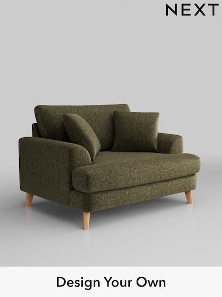 Plush Chenille/Moss Green Parker (U79422) | £1,075