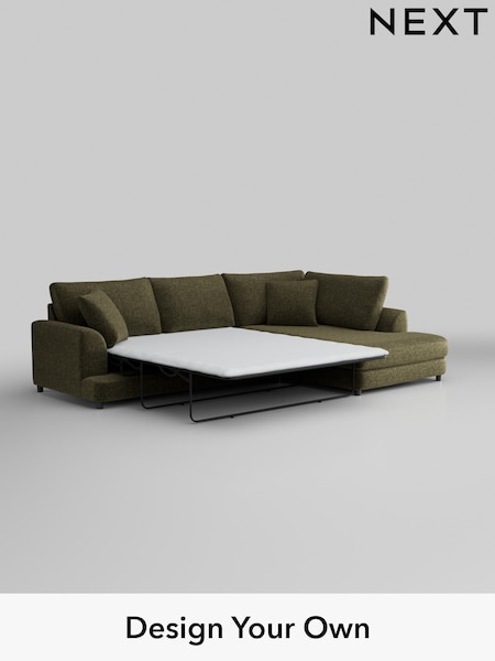 Plush Chenille/Moss Green Parker (U79422) | £2,525