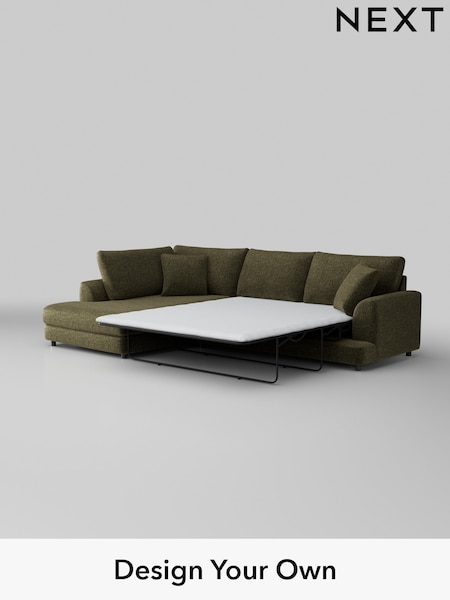 Plush Chenille/Moss Green Parker (U79422) | £2,525