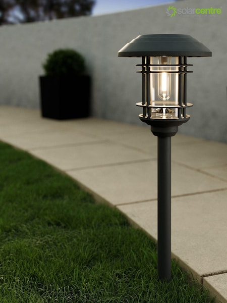 SolarCentre Black Dartington Premium Solar Light (U79900) | £30