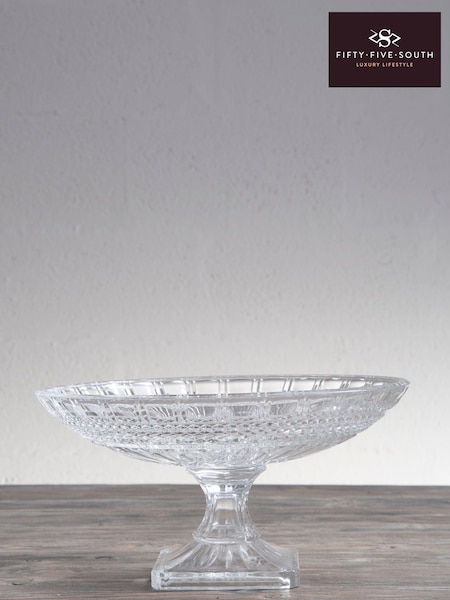 Fifty Five South Gold Robust Clear Glass Bowl (U80560) | £33