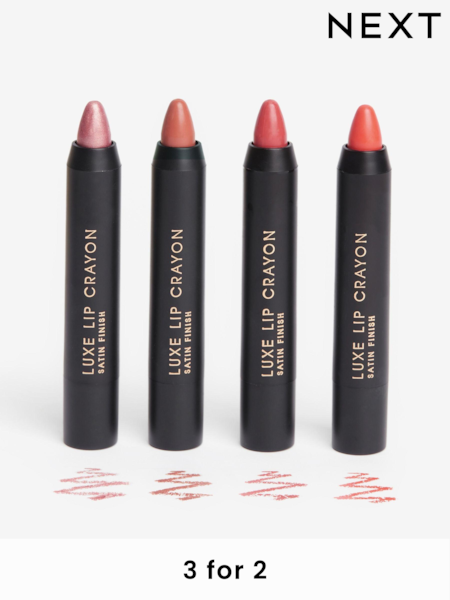 Set of 4 Luxe Lip Crayons (U81024) | £12