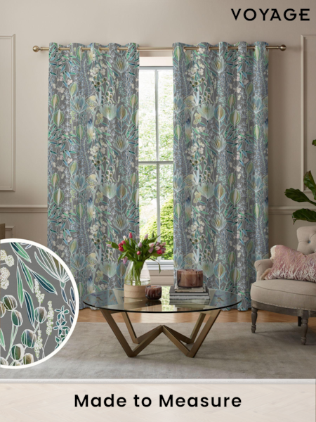 Voyage Mineral Grey Masina Made to Measure Curtains (U81501) | £109