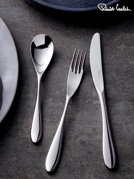 Robert Welch Silver 42pc Bourton Cutlery Set (U81979) | £167