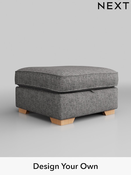 Chunky Boucle Easy Clean/Light Grey Stamford Grand Relaxed Sit (U83283) | £499