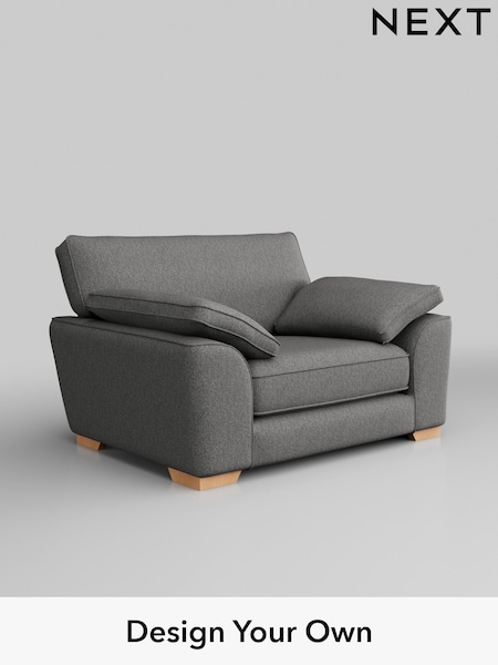 Tweedy Chenille/Dark Grey Stamford Grand Relaxed Sit (U83339) | £1,199