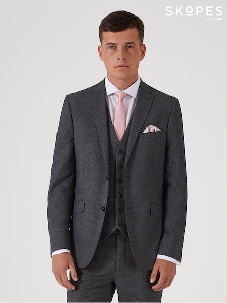 Skopes Grey Harcourt Slim Fit Suit Jacket (U84231) | £104
