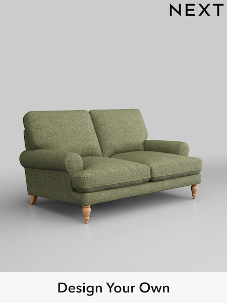 Chunky Boucle Easy Clean/Mid Green Erin Deep Relaxed Sit (U84384) | £1,175