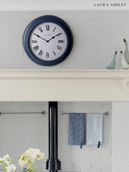 Laura Ashley Brookvale Large Station Clock (U85795) | £100