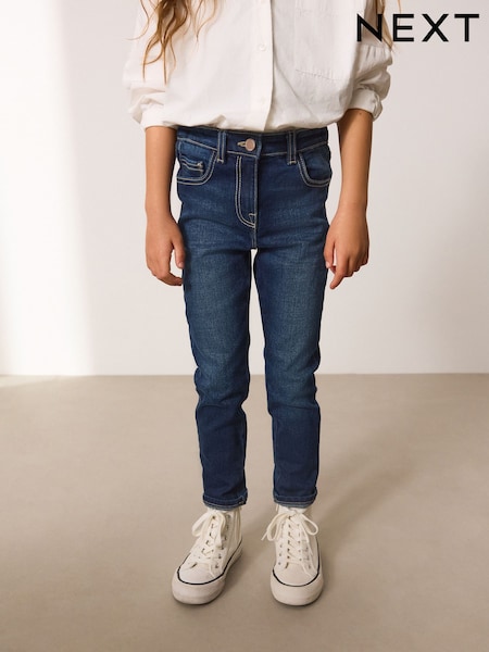 Denim Dark Wash Slim Fit Skinny Jeans (3-16yrs) (U86604) | £12 - £17