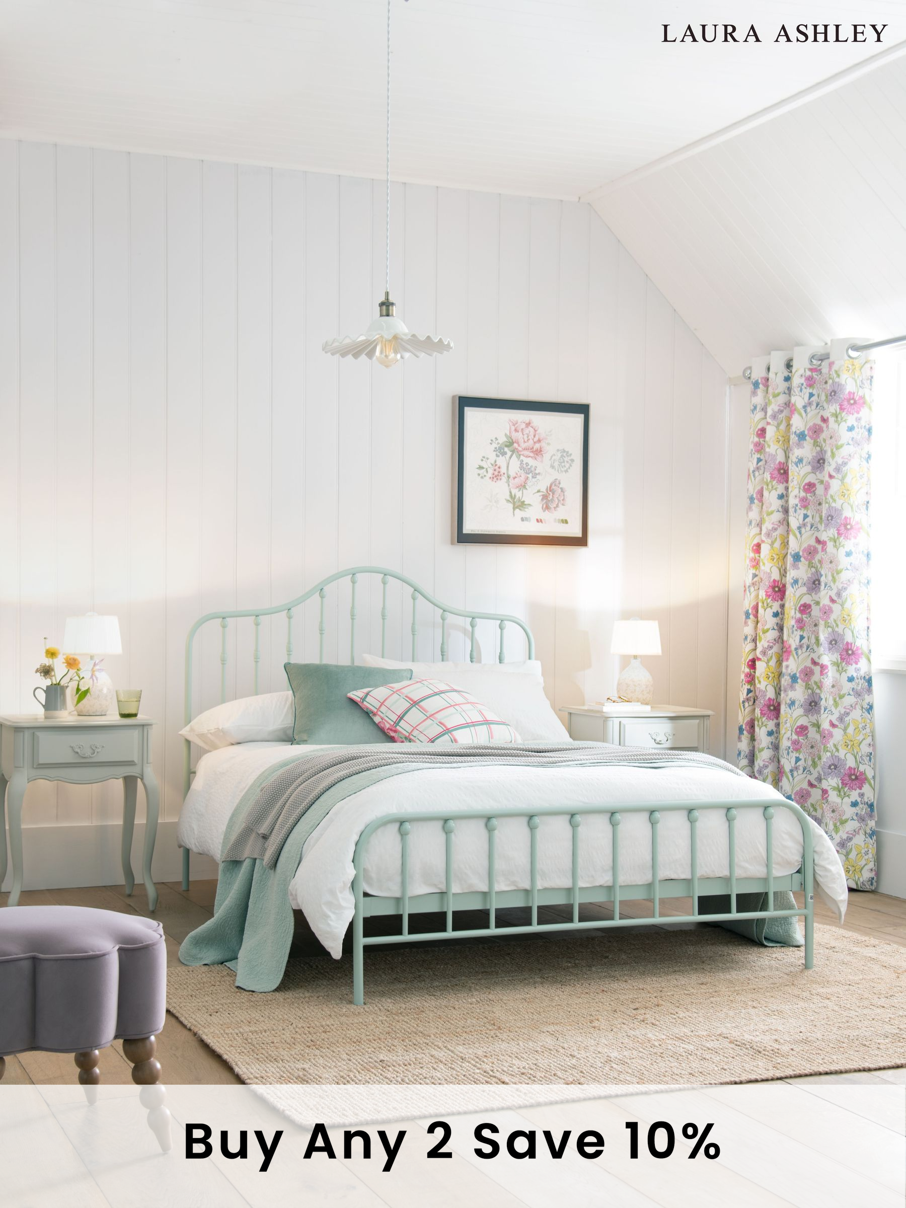 Buy Metal Laura Ashley Beds Homeware Bedroomfurniture Online Laura Ashley UK