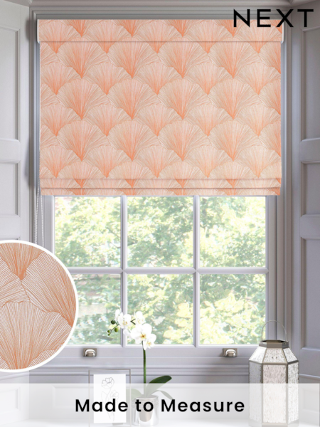 Orange Merritt Made To Measure Roman Blind (U91862) | £79