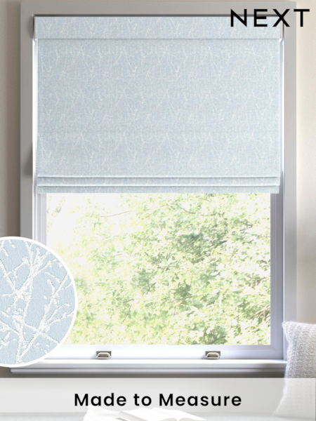 Blue Sidley Made To Measure Roman Blind (U91903) | £79