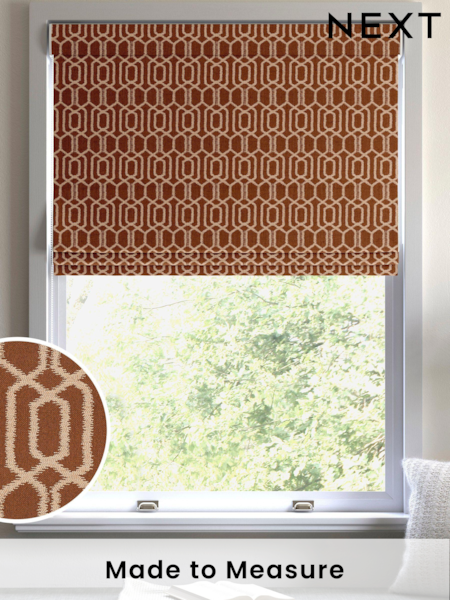 Orange Walter Made To Measure Roman Blind (U91919) | £84