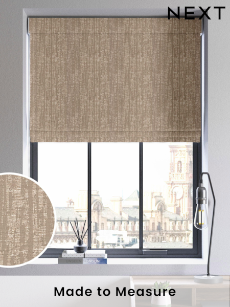 Natural Lenna Made To Measure Roman Blind (U92066) | £84