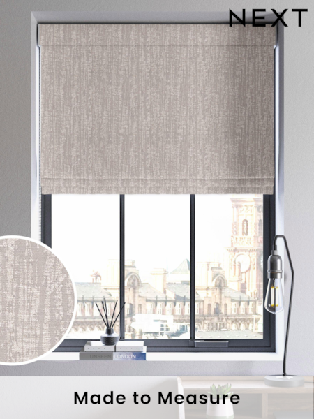 Silver Lenna Made To Measure Roman Blind (U92067) | £84