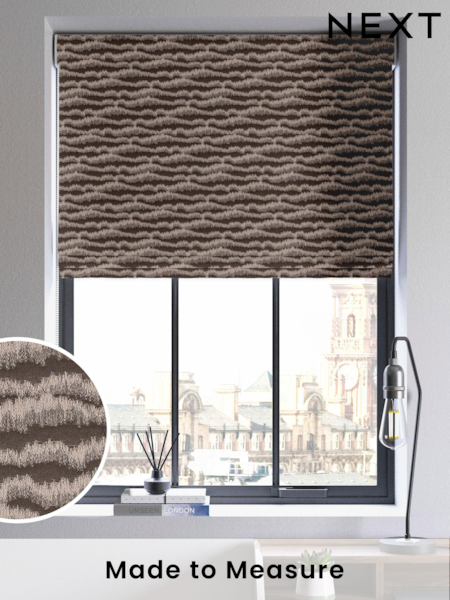 Brown Motte Made To Measure Roman Blind (U92080) | £84