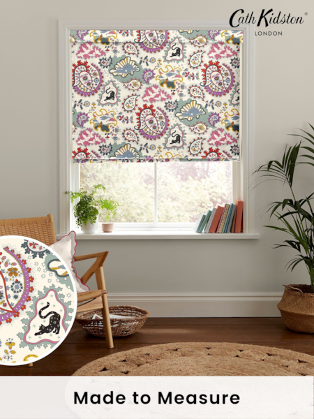 Cath Kidston Multi Paisley Made To Measure Roman 100% Cotton Blinds (U95472) | £75