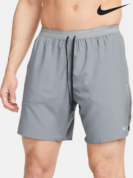Nike Grey Dri-FIT Stride 7 Inch Running Shorts (U95896) | £45