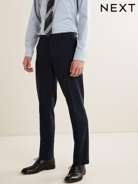 NavyBlue Regular Fit Essential Suit Trousers (U96020) | £30