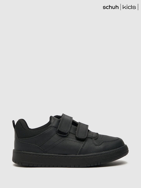 Schuh Junior Machine Black Trainers (U96300) | £24