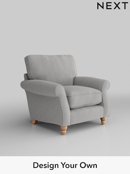 Tweedy Chenille/Silver Grey Ashford Relaxed Sit (U97587) | £825