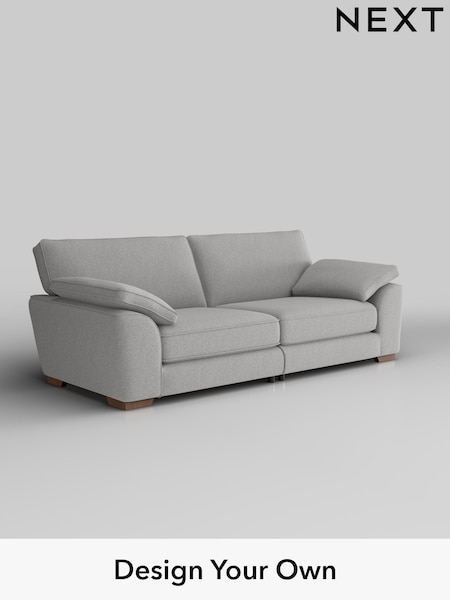 Tweedy Chenille/Silver Grey Stamford Grand Relaxed Sit (U97850) | £1,699