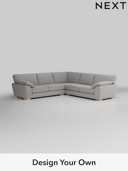 Tweedy Chenille/Silver Grey Stamford Grand Relaxed Sit (U97850) | £2,875