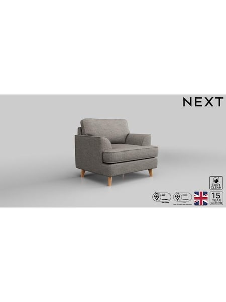 Boucle Weave Easy Clean/Light Dove Grey Peyton (U97901) | £525