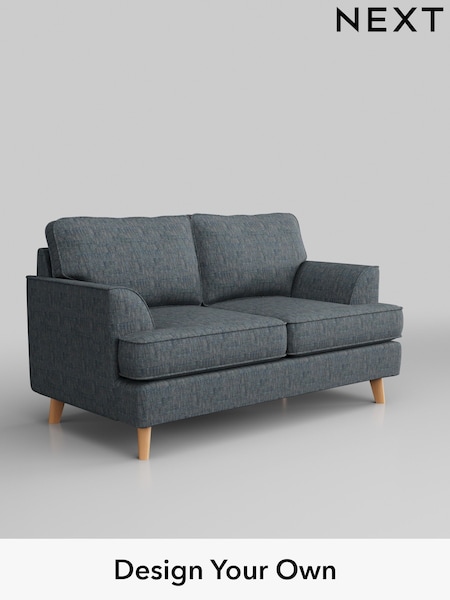 Boucle Weave Easy Clean/Dark Blue Peyton (U98014) | £775