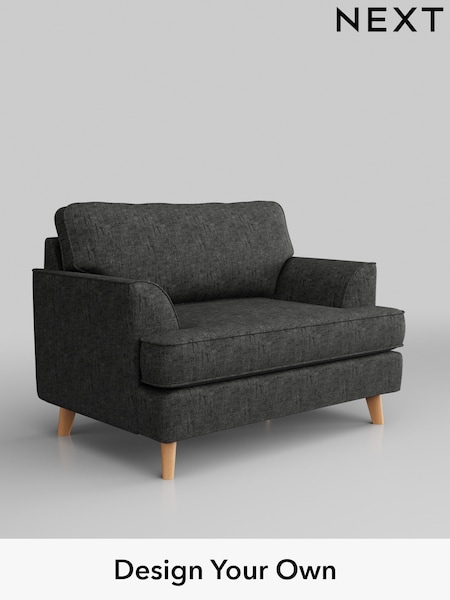 Boucle Weave Easy Clean/Charcoal Grey Peyton (U98149) | £625