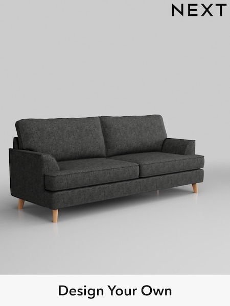 Boucle Weave Easy Clean/Charcoal Grey Peyton (U98149) | £1,075