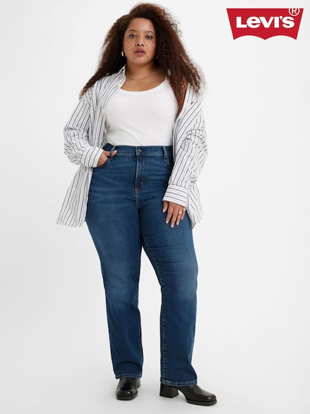Levi's® Blue Wave Dark Plus 721™ Curve High Rise Skinny Jeans (U98815) | £100
