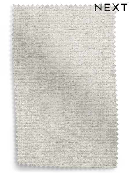 Plush Chenille Oyster Fabric Swatch (U99737) | £0
