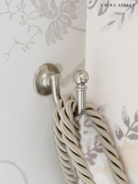 Laura Ashley Matt Nickel Ball End Hooks (UG3351) | £10