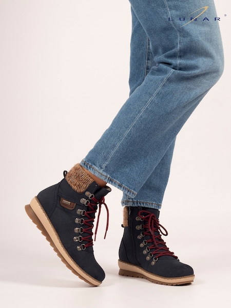 Lunar Blue Candy Waterproof Boots (V00099) | £68