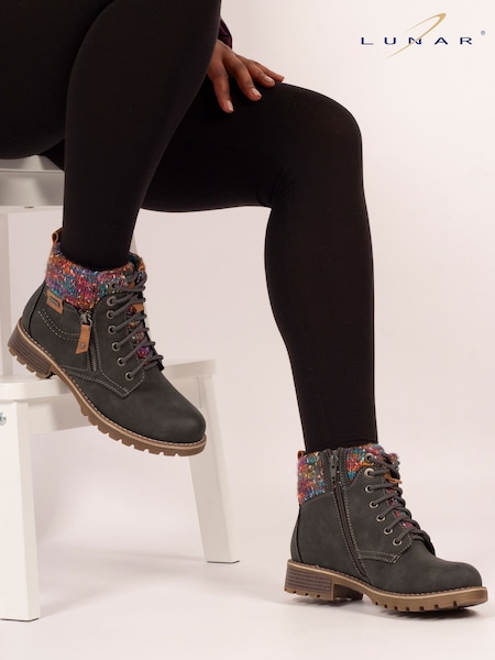 Lunar Grey Tabasco Waterproof Boots (V00129) | £65