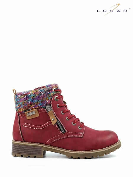 Lunar Red Tabasco Waterproof Boots (V00139) | £65