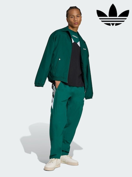 adidas Originals Green Brushed Woven Track Top (V00168) | £70