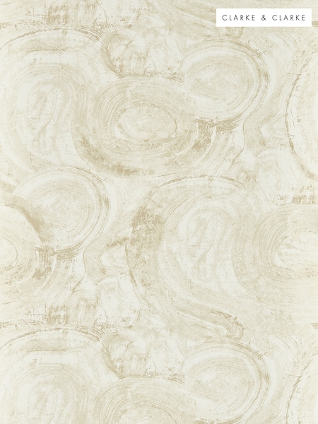 Clarke and Clarke Ivory Hatoum Metropolitan A4 Wallpaper Sample (V00203) | £1