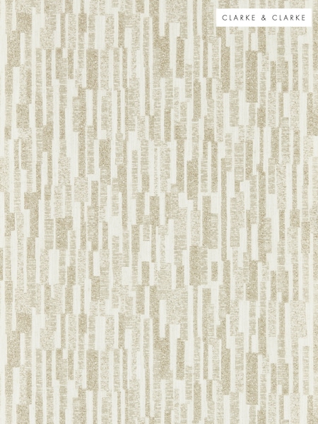 Clarke and Clarke Linen Juno Metropolitan A4 Wallpaper Sample (V00208) | £1