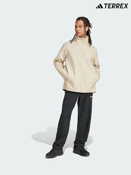 adidas Terrex Cream Multi Essentials 2L Rain Jacket (V00317) | £85