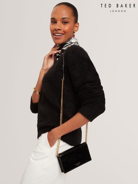 Ted Baker Black Mahiraa Cross-Body Flapover Bag (V00883) | £89